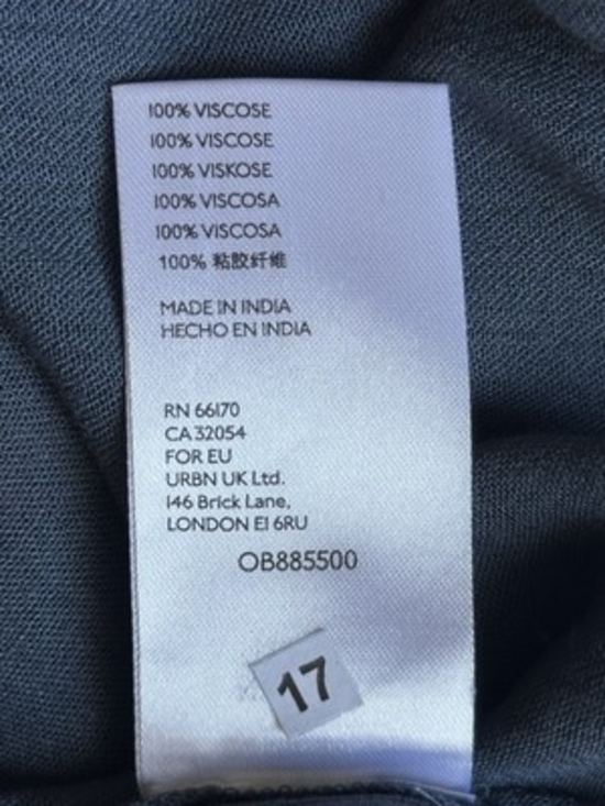 Free People Women’s Boho Blue Pink Embroidered Maxi Dress Size XS Retail $168 - Picture 10 of 10